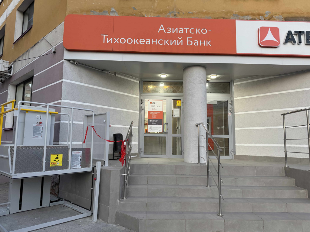 Подъемник ВПМ-01 для АТБ, Барнаул, ул. Профинтерна 38А